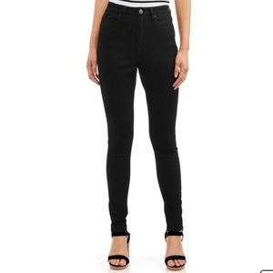 NOBO High Rise Skinny Black Jeans Size 15